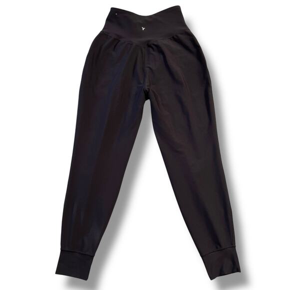 Old Navy Active Womens Joggers Athletic Pants Pockets Tapered Leg Black Medium - Picture 3 of 6